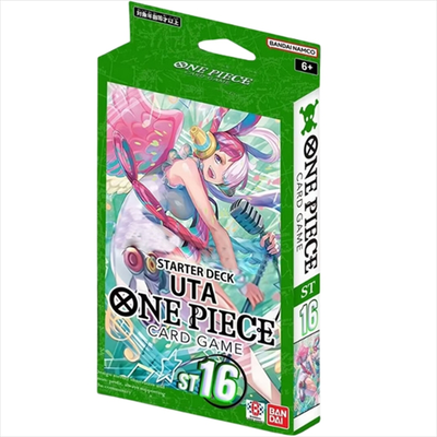 One piece card game st-16 green uta starter deck - en