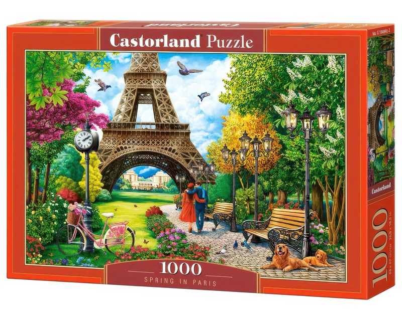 Product image: Castorland puzzle spring in paris (1000 pcs), , medium-null