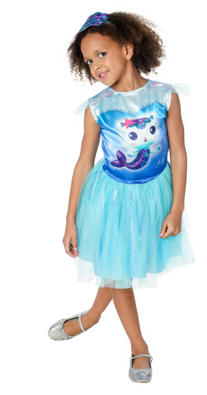 Gabby's dollhouse costume - mercat tutu dress, , medium image number null