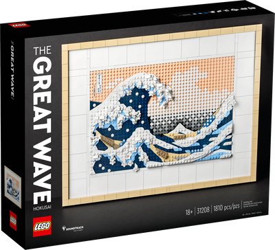 Lego art 31208 hokusai – the great wave, , medium