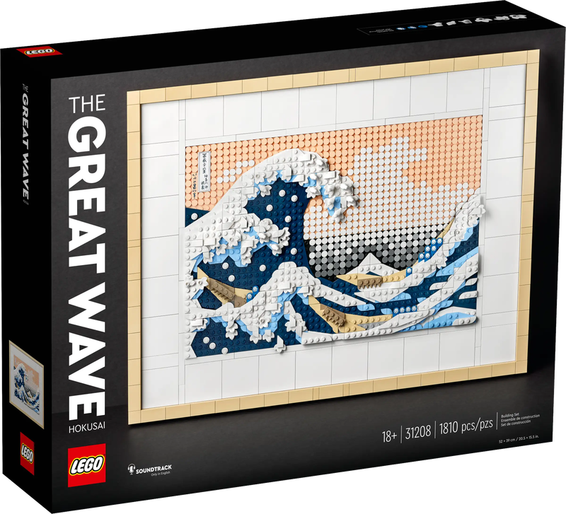 Product image: Lego art 31208 hokusai – the great wave, , medium-null