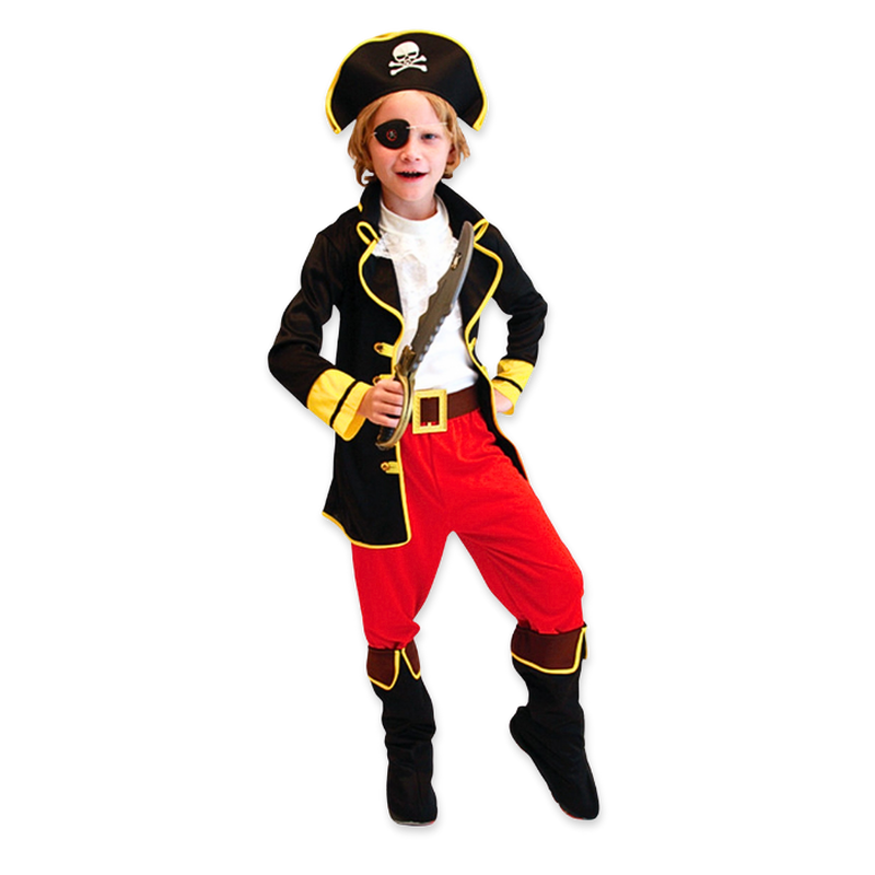 Carnival costume pirate king xlrge (130-140cm), , medium-null