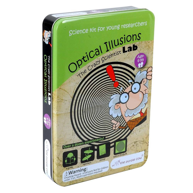 The crazy scientist lab optical illusions, , medium image number null