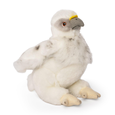 Living nature eagle chick soft toy 14cm