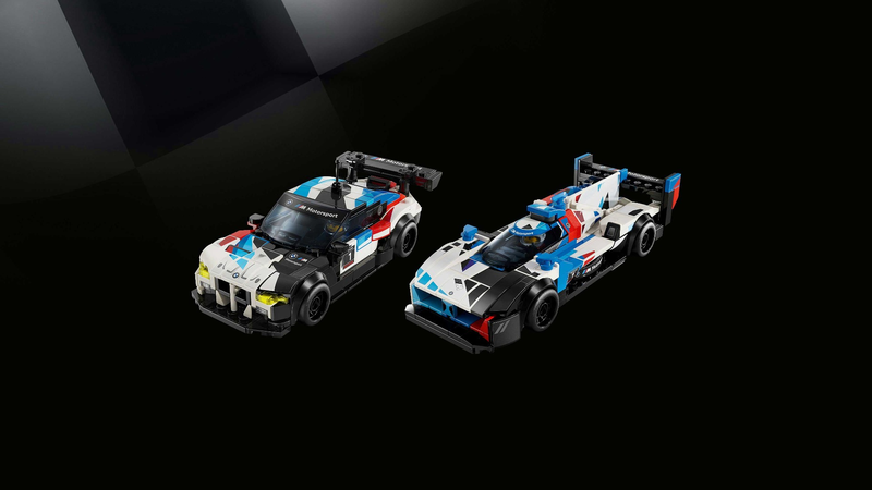 Product image: Lego speed champions bmw m4 gt3 & bmw m hybrid v8 race cars, , medium-null