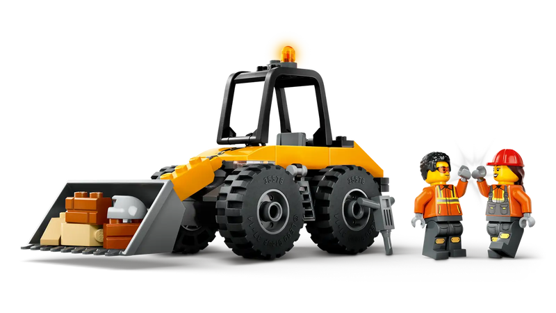 Product image: Lego city 60450 yellow construction wheel loader, , medium-null