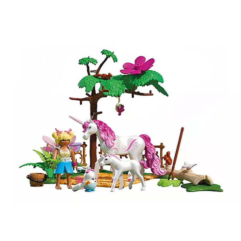 Playmobil magical unicorn stable, , medium-null
