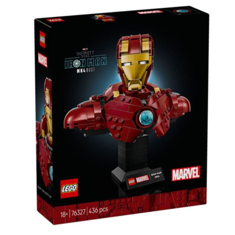 Lego marvel iron man mk4 bust 76327 &gamma;&iota;&alpha; &eta;&lambda;&iota;&kappa;ί&epsilon;&sigmaf; 16+ 436&tau;&mu;&chi;, , medium-null