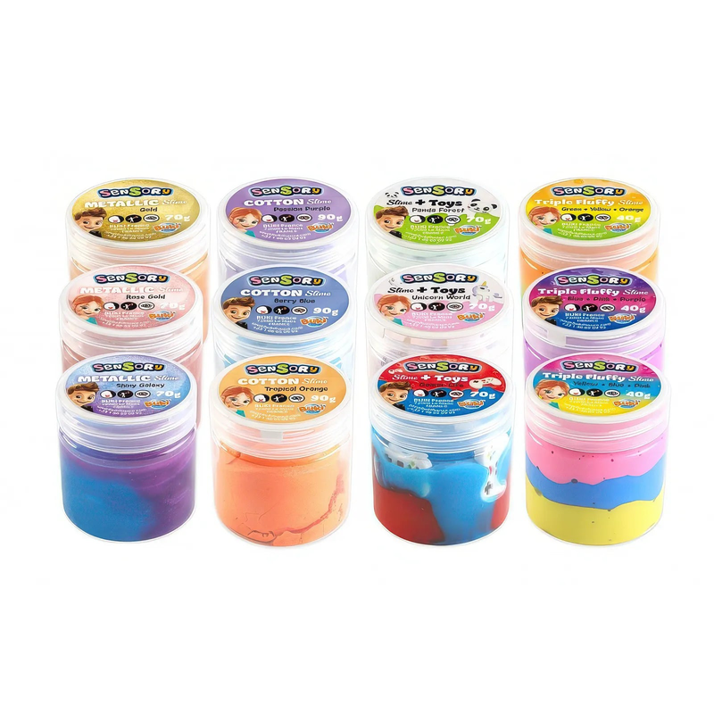 Product image: Buki sensory slime - single jar assorted, , medium-null