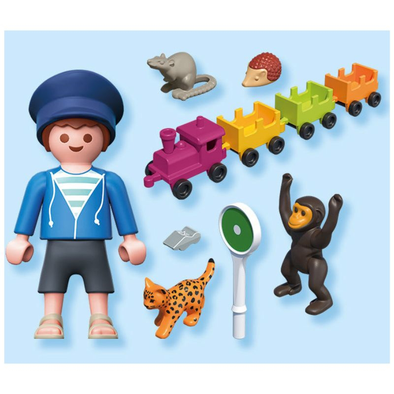 Playmobil 71951 animals  friends - train ride, , medium-null