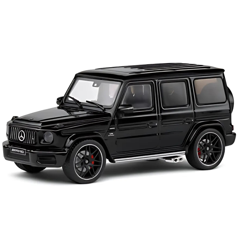 Solido 1/43 2022 mercedes benz g63 amg, black, , medium-null