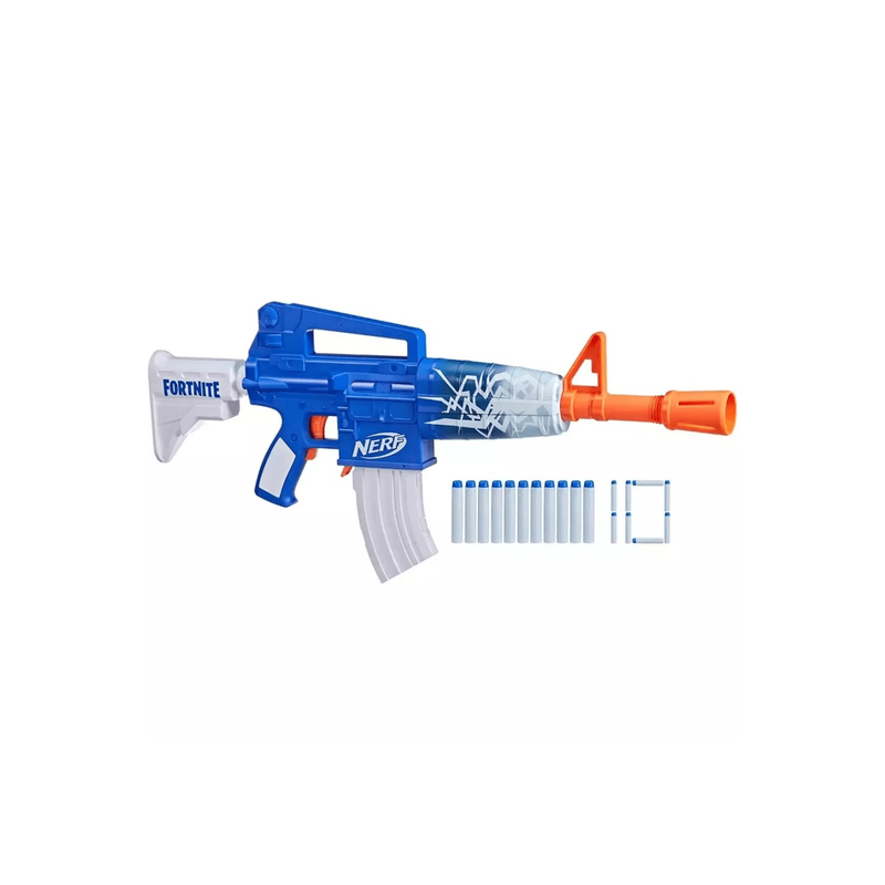 Product image: Nerf fortnite blue shock dart blaster f4108, , medium-null