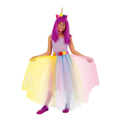 Sweet unicorn child costume dress, , medium