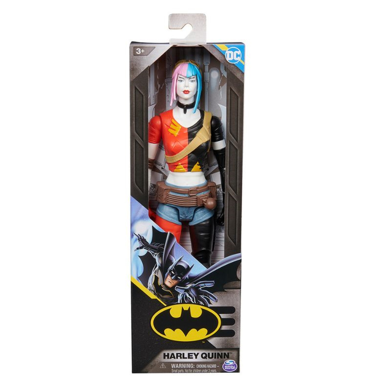 Spin master dc batman - harley quinn action figure 30cm 6069101, , medium-null