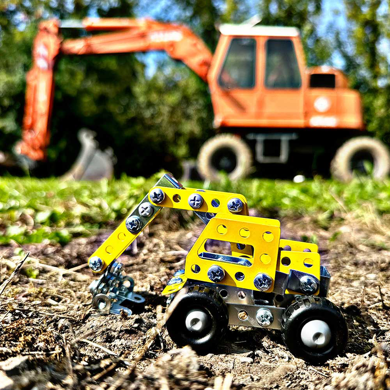 Product image: Eitech excavator mini - metal construction kit (116 parts), , medium-null
