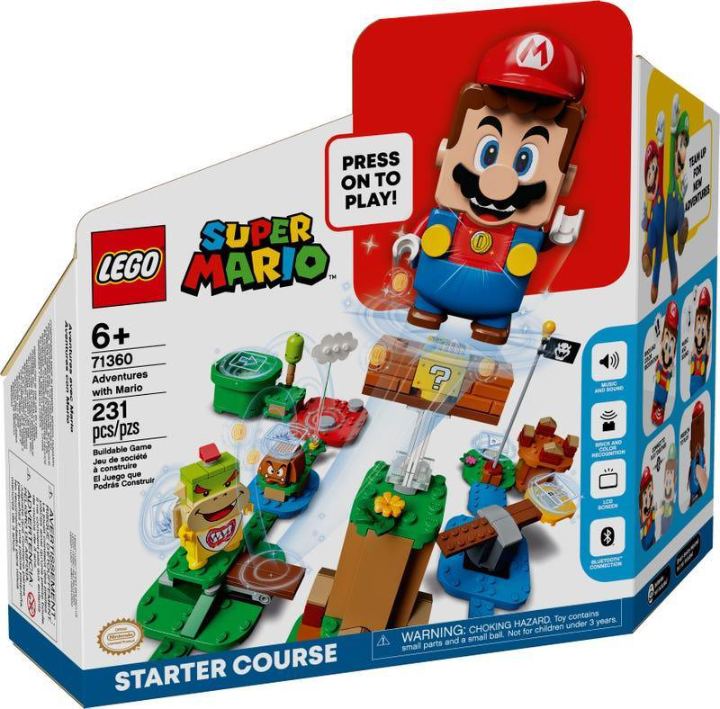 Lego super mario 71360 super mario adventures with mario starter course, , medium-null