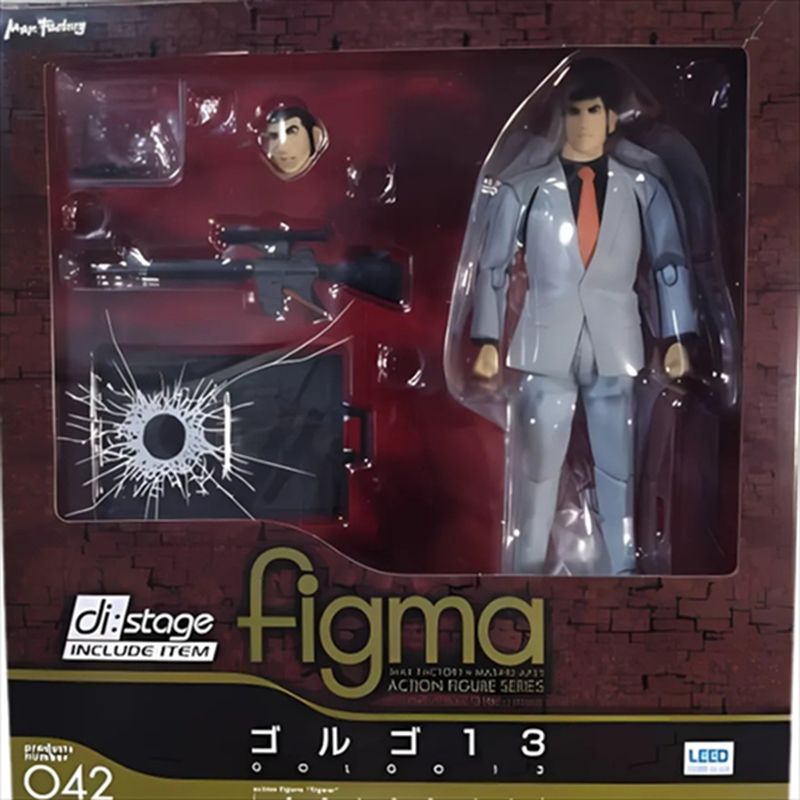 Figma golgo 13 action figure #042 duke togo max factory, , medium image number null