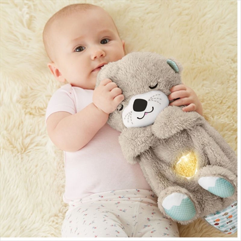 Fisher-price soft otter with breathing movement and music fxc66, , medium-null