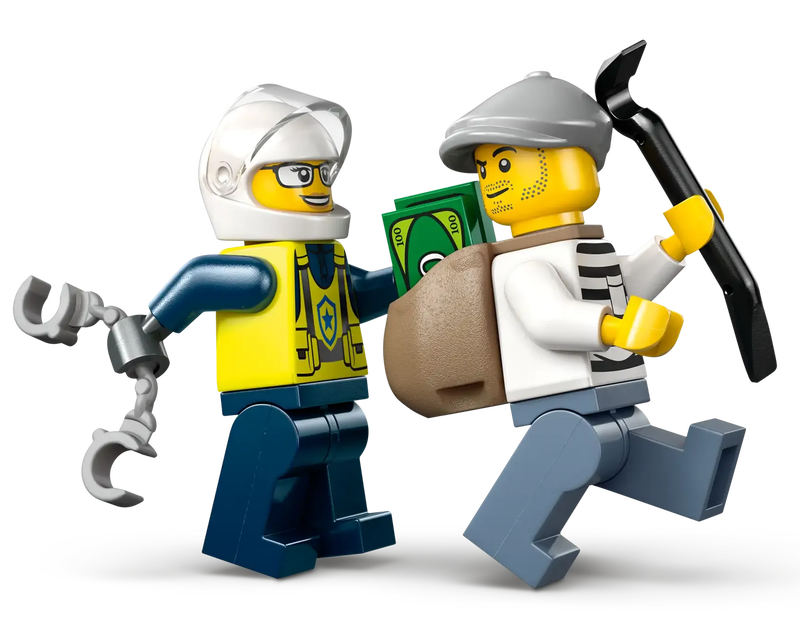 Lego city 60455 police motorcycle chase, , medium-null