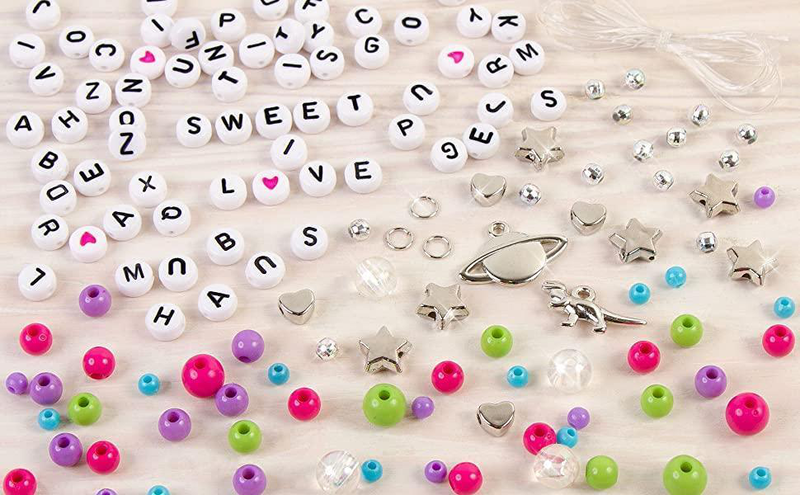 Product image: Make it real block 'n’ rock jewellery charm bracelets making kit-null
