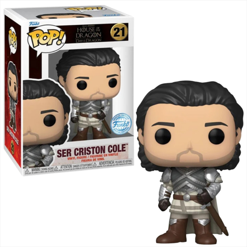 Funko pop! Game of thrones house of the dragon: day of the dragon - ser criston cole special edition, , medium-null