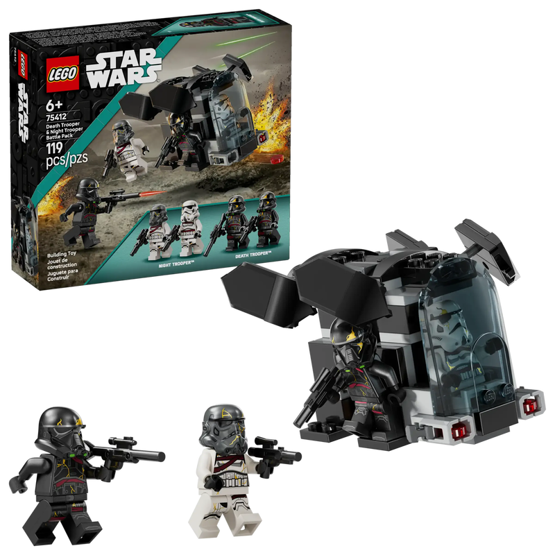 Product image: Lego star wars 75412 death trooper & night trooper battle pack, , medium-null
