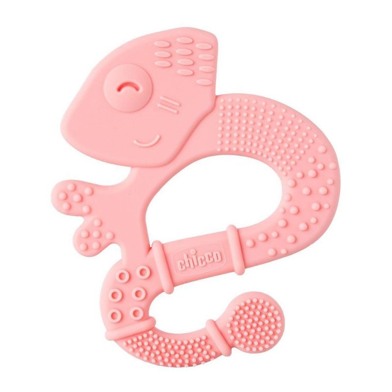 Chicco baby teething ring silicone pink c05-28110-10, , medium-null
