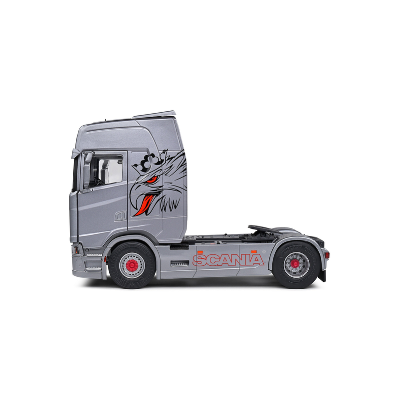 Product image: Scania s580 highline – custom silver 2023 1:24 die-cast model s2400305, , medium-null