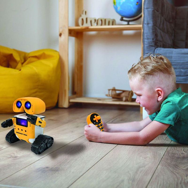 Product image: Τηλεκατεύθυνόμενο ρομπότ με προγραμματισμό, ήχο, φως, αλλαγή φωνής & τηλεχειριστήριο, , medium-null