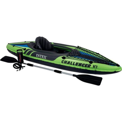 Intex challenger k1 inflatable kayak - 1 person 68305, , medium