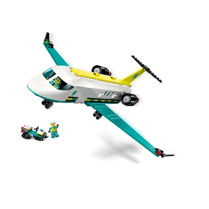Lego city emergency Air ambulance Airplane 60465 for ages 6+ 403pcs, , medium-null