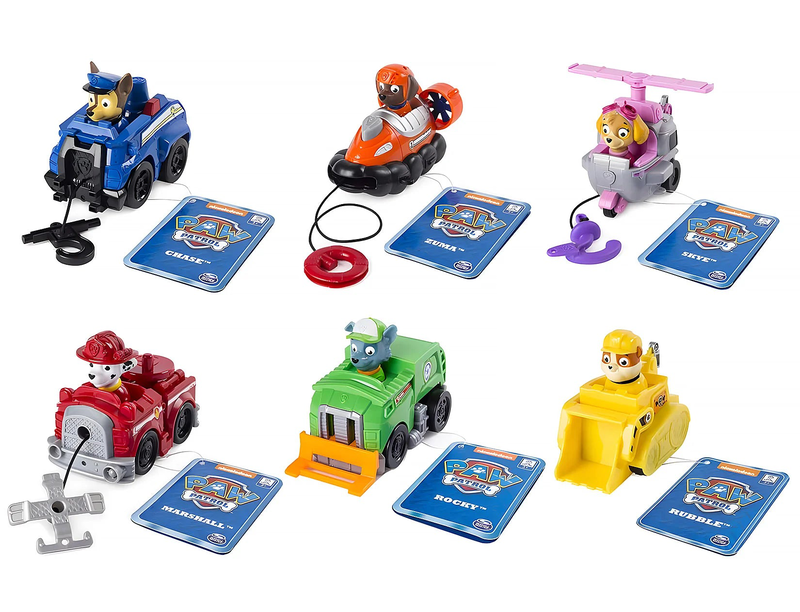 Paw patrol rescue racers - assorted vehicles, , medium image number null