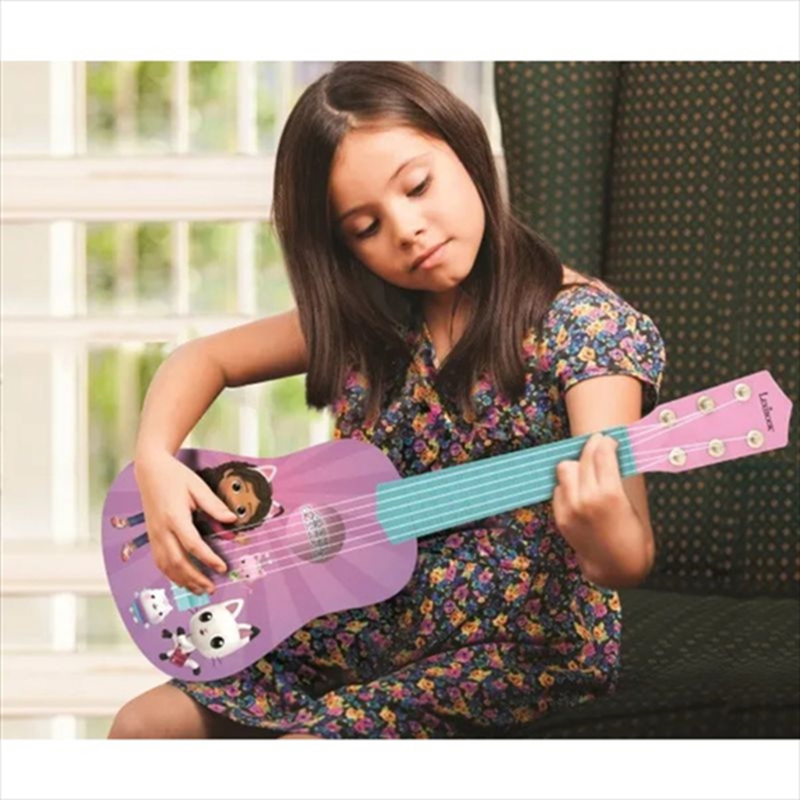 Lexibook gabby&rsquo;s dollhouse my first guitar k200gdh, , medium-null