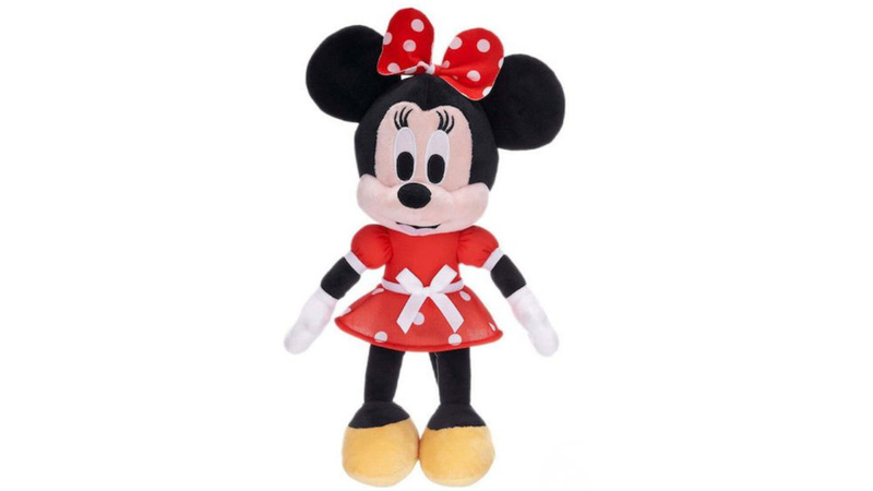 Minnie mouse plush toy &ndash; soft, cute, red dress with polka dot bow 50cm, , medium-null