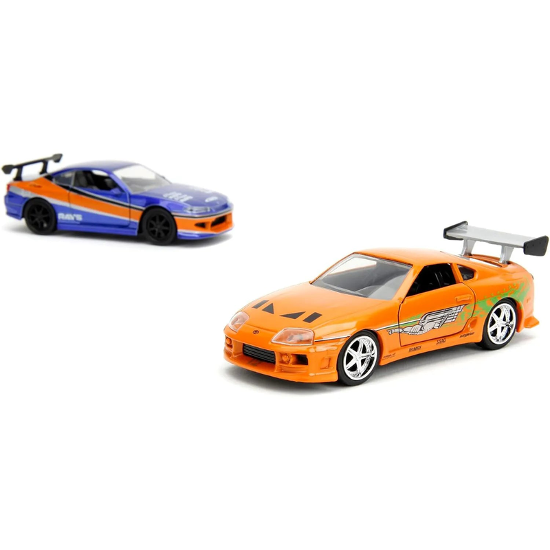 Product image: Jada toys 1:32 han nissan silvia s15 & brian toyota supra – fast & furious twin pack 253202017, , medium-null