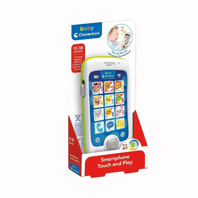 As baby clementoni my first educational smart phone 12m+, , medium image number null