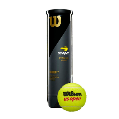 Us open  tennis  4  x balls can, Yellow, medium