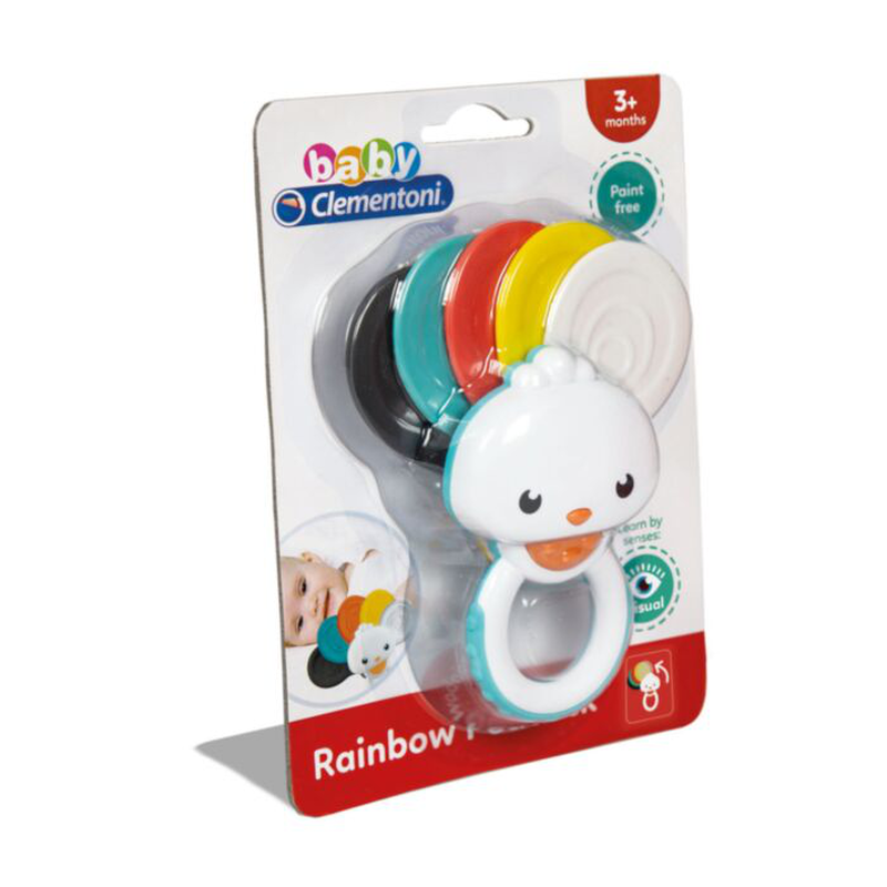 As  baby clementoni rainbow peacock 3m+, , medium image number null
