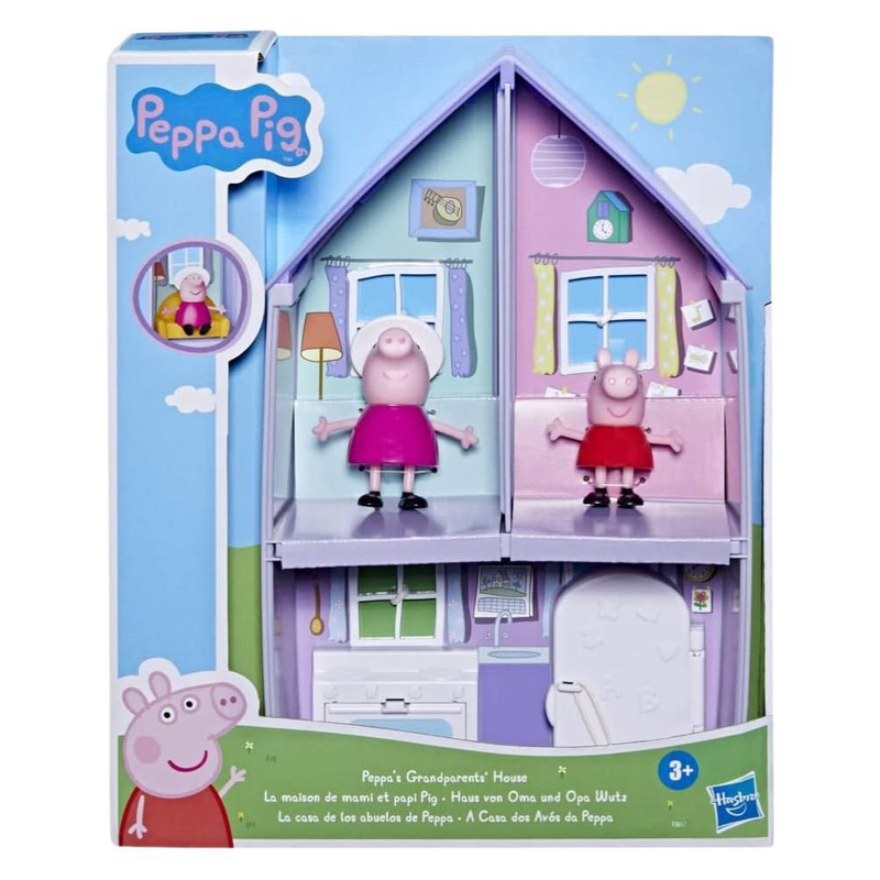 Product image: Peppa pig το σπίτι της γιαγιάς και του παππού με φιγούρες & αξεσουάρ για ατελείωτο παιχνίδι!, , medium-null