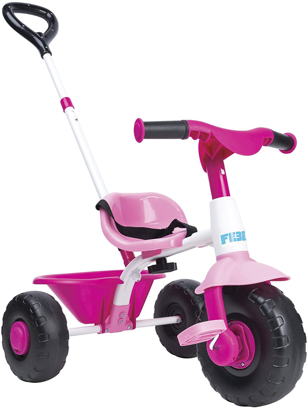 Feber 800012811 tricycle trike 2 in 1 pinkbox, , medium-null