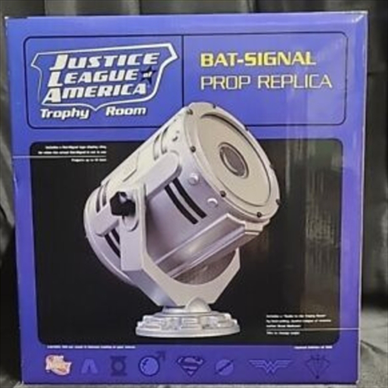 Superheroes – dc – jla - batman – bat-signal replica - 2008 - dc direct 0495/500, , medium image number null