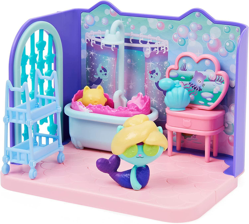Product image: Gabby's dollhouse mercat primp and pamper bathroom, , medium-null