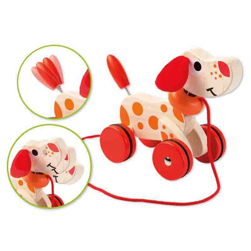 Product image: Jouéco® - wooden wagging puppy, , medium-null