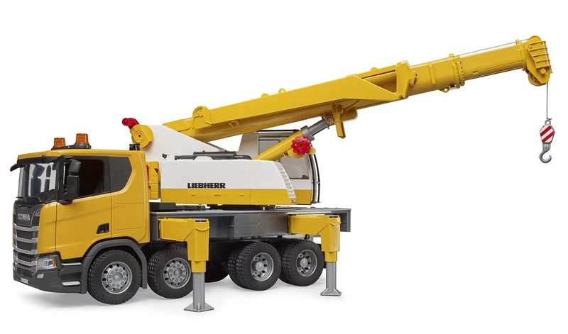 Bruder scania super 560r liebherr crane truck with light and sound module, , medium image number null