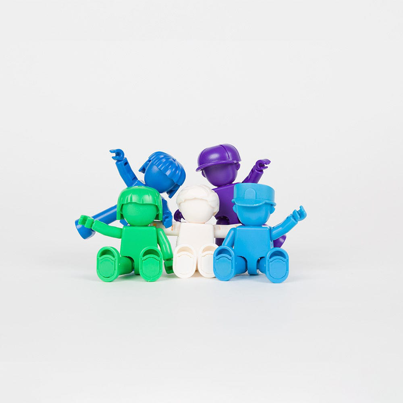 Imanix acc. Friends cool colours - 5 pcs, , medium image number null