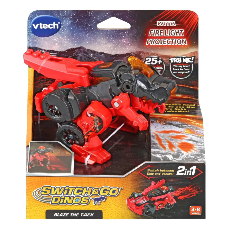 Vtech switch & go dinos blaze the t-rex, , medium-null