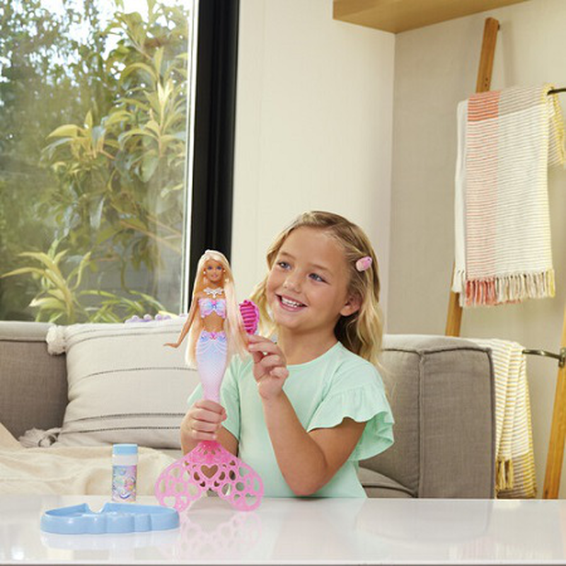 Barbie bubble sparkle mermaid jlw56 3y+, , medium-null