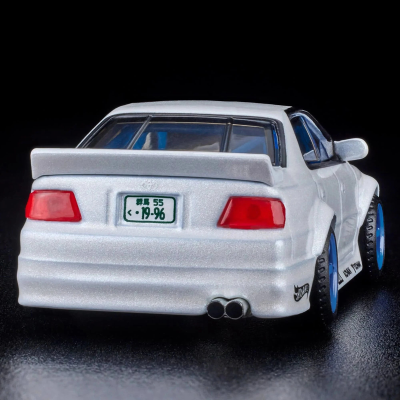 Hot wheels elite 64 1996 toyota chaser jzx100 &ndash; pearlescent white hgW10 die-cast model, , medium-null