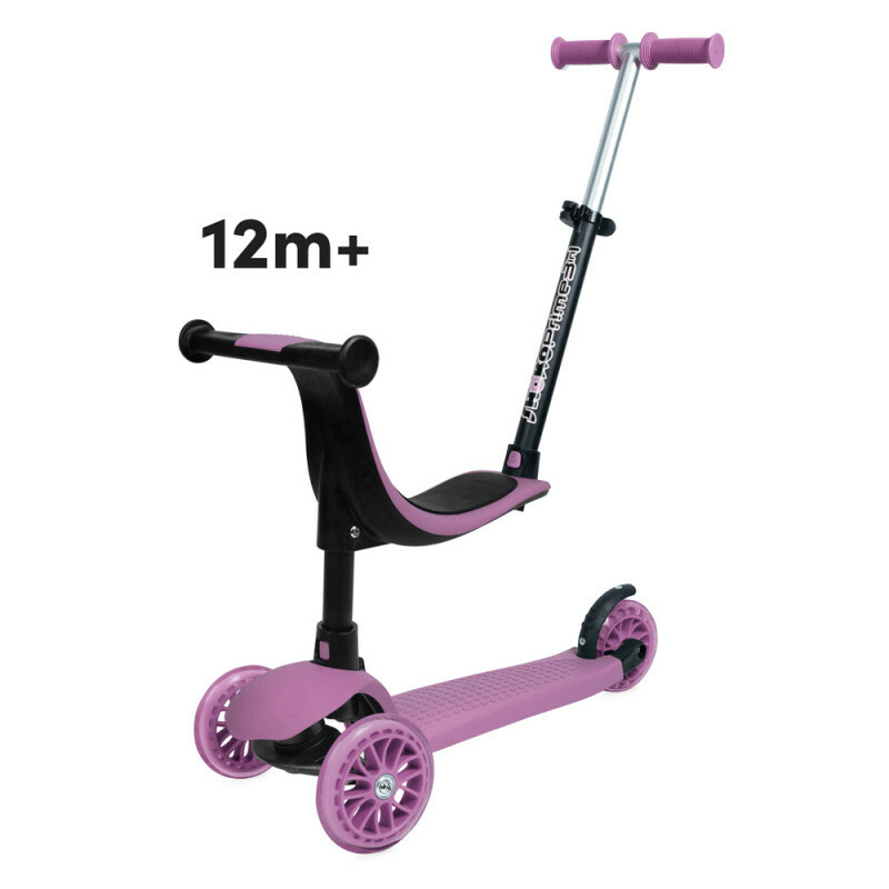 Product image: Shoko kids scooter convertible 3 in 1 pink, , medium-null