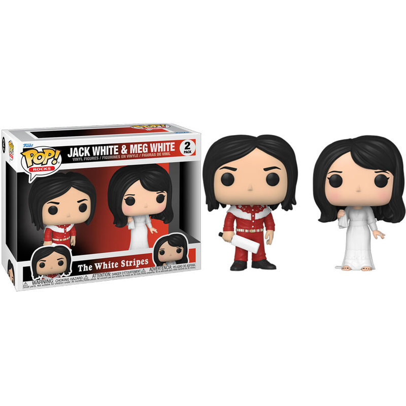 Product image: Pop funko! 2 pack rocks: the white stripes jack white and meg white figures, , medium-null
